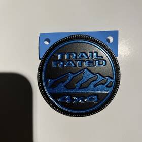 68526220aa Mopar 68526220 Jeep Trail Rated Badge / Fender Emblem Oem Free Shipping