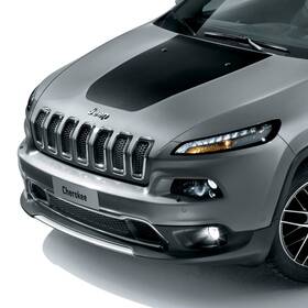 82213775 Mopar 2014-2019 Jeep Cherokee Matte Black Trail Hawk Hood Decal New