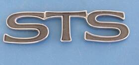 3525757 Mopar Chrysler Cadillac Sts Emblem Rear Oem Badge Trunk Grey/chrome 92-97 95 96 93 94
