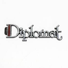 4017540 Mopar/chrysler Genuine Oem 1977-1979 Diplomat Rear Gate Nameplate/emblem/badge