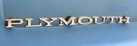 0278-5791 Mopar Chrysler Plymouth Oem Script Emblem 2785791 68-72 Duster Cuda Road Runner 69 70 71