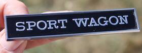 2785863 Mopar / Plymouth Oem 1968 1969 1970 Inch Sport Wagon Emblem Nameplate