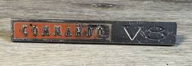 2579613 Mopar Vc9613 Commando V8 Emblem Aaox 23401 Plymouth Fury Barracuda Etc