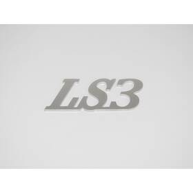 15300 Morris Classic Concepts Custom Ls3 Emblem Polished Stainless Steel Adhesive-backed Universal Fit