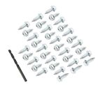 4318 Mr. Gasket Tire Screw Kit Incl. 35 Hex Head Screws Drill Bit