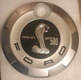 Mustang 296491957379 07-09 Ford Shelby Gt500 Faux Gas Fuel Filler Door Oem Cap/emblem
