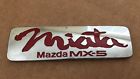 Na01-51-721a Mazda Miata Oem Rear Emblem Red Lettering