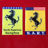 Nerocavallo Ferrari Resin Domed Nart Emblem Badge