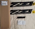 85109485 New Gm Oem 2019-2022 Chevy Silverado 1500 Black Z71 Emblem Kit