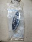 Be8z-8213-a New Oem Ford Oval Front Grille Emblem 2011-2019 Chrome Blue