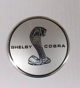 Sgcl3 New Reproduction 1968 Shelby Gt350 And Gt500 Pop-open Gas Cap Emblem
