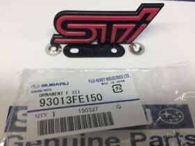 93013fe150 New Subaru Sti Pink Grille Badge Plastic Mesh Type 2006-07 Wrx