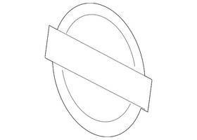 62890-3ym0a Nissan Genuine Grille Emblem