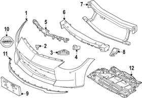 62890-6gp0a Nissan Genuine Emblem