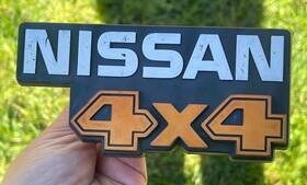 62891-31g00 Nissan 1986/88 D-21 Hardbody Pickup Truck 4x4 Grille Emblem Badge Gen1 Oem Part