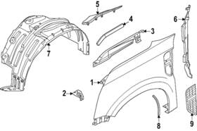63824-7ka5a Nissan Genuine Duct