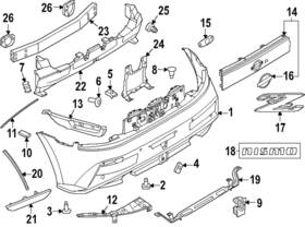 84896-6hw0a Nissan Genuine Nameplate