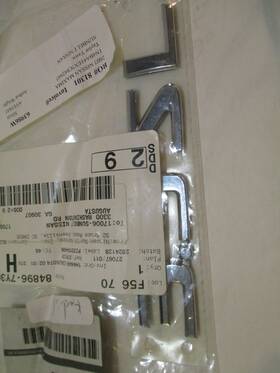 84896-7y300 Nissan New 2004-2008 3.5 Sl Emblem Oem Free Shipping