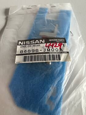 84896-jm00a Nissan New Genuine Nameplate 84896-jm00a. Sl. Oem