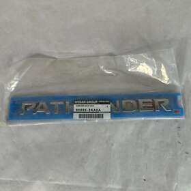 90895-3ka0a Nissan 2013 2020 Pathfinder Rear Gate Tailgate Nameplate Emblem Logo