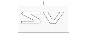 90896-ez00a Nissan Genuine Nameplate