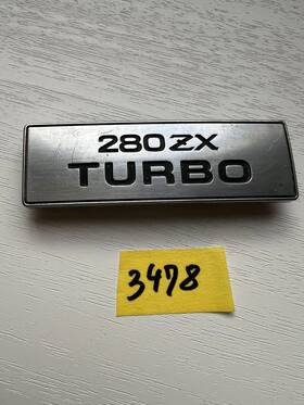 96948p9000 Nissan 1979-1983 Datsun 280zx Turbo Bezel Trim Badge Plate Oem