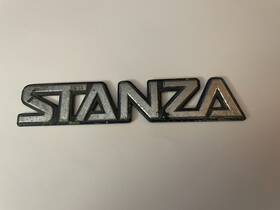 Y65a1 Nissan Stanza Emblem Ornament Badge Name Plate Plastic Oem