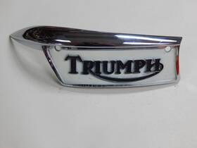 82-9701 Norton-villiers-triumph Nvt Original Oe F9701 Nos Left Side Tank Motif Badge Emblem 1969-1979 Bonneville T120