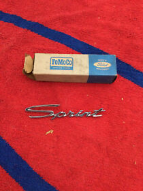 C3dz-16098-b Nos 1963-64 Ford Falcon Sprint Fender Emblem