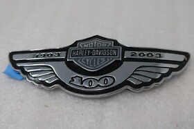62245-03a Nos New Oem 2003 Harley 100th Anniversary Right Gas Tank Medallion