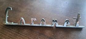 1624816 Oem Vintage 1957 Dodge Coronet Fender Emblem 7 1/8 Inch W #1624816