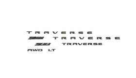 26600324 Oem 2024-26 Chevrolet Traverse Emblems In Black Gm New