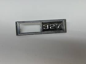 327-p-3935908 Oem Chevelle 327 Fender Emblem Right And # R