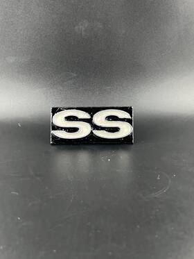 352022 Oem Vintage Original Chevrolet Impala Ss Super Sport Emblem