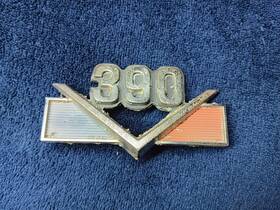 3602428 Oem 1968 1969 Amc Amx Javelin 390 Rear Fender Chrome Badge Emblem Decal Vintage