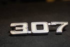 3949678 Oem Original 1969 Chevrolet Camaro 307 Fender Emblem Gm 3920 Badge