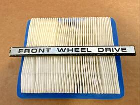 4229482 Oem 1981-1982 Plymouth Reliant Front Wheel Drive Rear Emblem Badge Symbol
