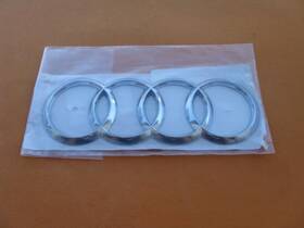 4h0853742a Oem 11 12 13 14 15 Audi Q7 R8 Rear Trunk Emblem Logo Badge Symbol New A43529