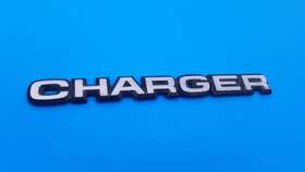 5230795 Oem 1980s Dodge Charger Rear Trunk Lid Vintage Emblem Logo Badge Symbol A20