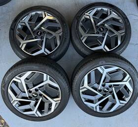52910-be700 Oem 2024 Hyundai Kona 19 Inch N-line Wheels Rims Tires 2025 2023 2022 Tpms Sonata