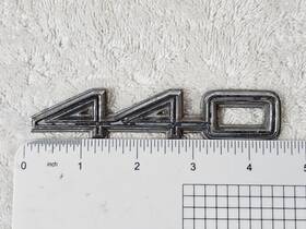 67042-171a-c Oem 67042171ac Vtg Mopar 440 Emblem Chrysler Pentastar 1970 Dodge Badge