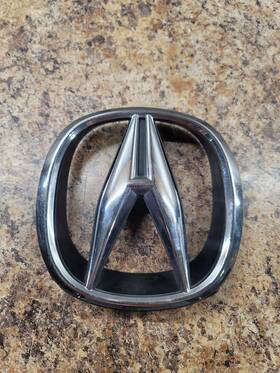 75705-stxa-a010 Oem 2008 2009 Acura Mdx Front Grille Grill Emblem With Base