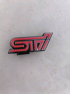 93013-va250 Oem 18 19 20 21 Subaru Sti Front Grille Emblem Logo Badge Sign 93013va250 A41843