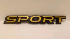 93073sj010 Oem 19 20 21 22 Subaru Forester Sport Rear Gate Gold Emblem Logo Badge Symbol