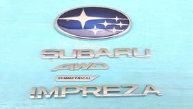 93079fl020 Oem 17 18 19 20 21 22 Subaru Impreza Awd Rear Emblem Logo Badge Set