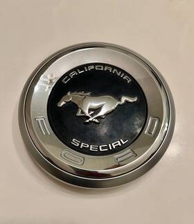 Br3z-6342528-a Oem 2009 - 2015 Ford Mustang California Edition Trunk Emblem