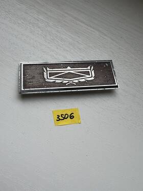 D80b-65208 Oem Genuine 72-79 Gran Torino Ranchero Door Panel Woodgrain Chrome Emblem Logo