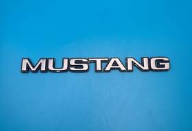 Em1750 Oem 1979-1986 Ford Mustang Rear Trunk Lid Emblem Badge Nameplate 7ftft