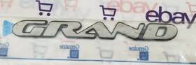 10442386 Oem Factory Gm Nos 1997-03 Pontiac Grand Prix Inch Door Emblem #10442386 Silver