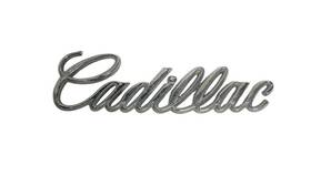 9834648 Oem Factory Gm 1974-75 Cadillac Script Nose Header Emblem #9834648 5 Inch
